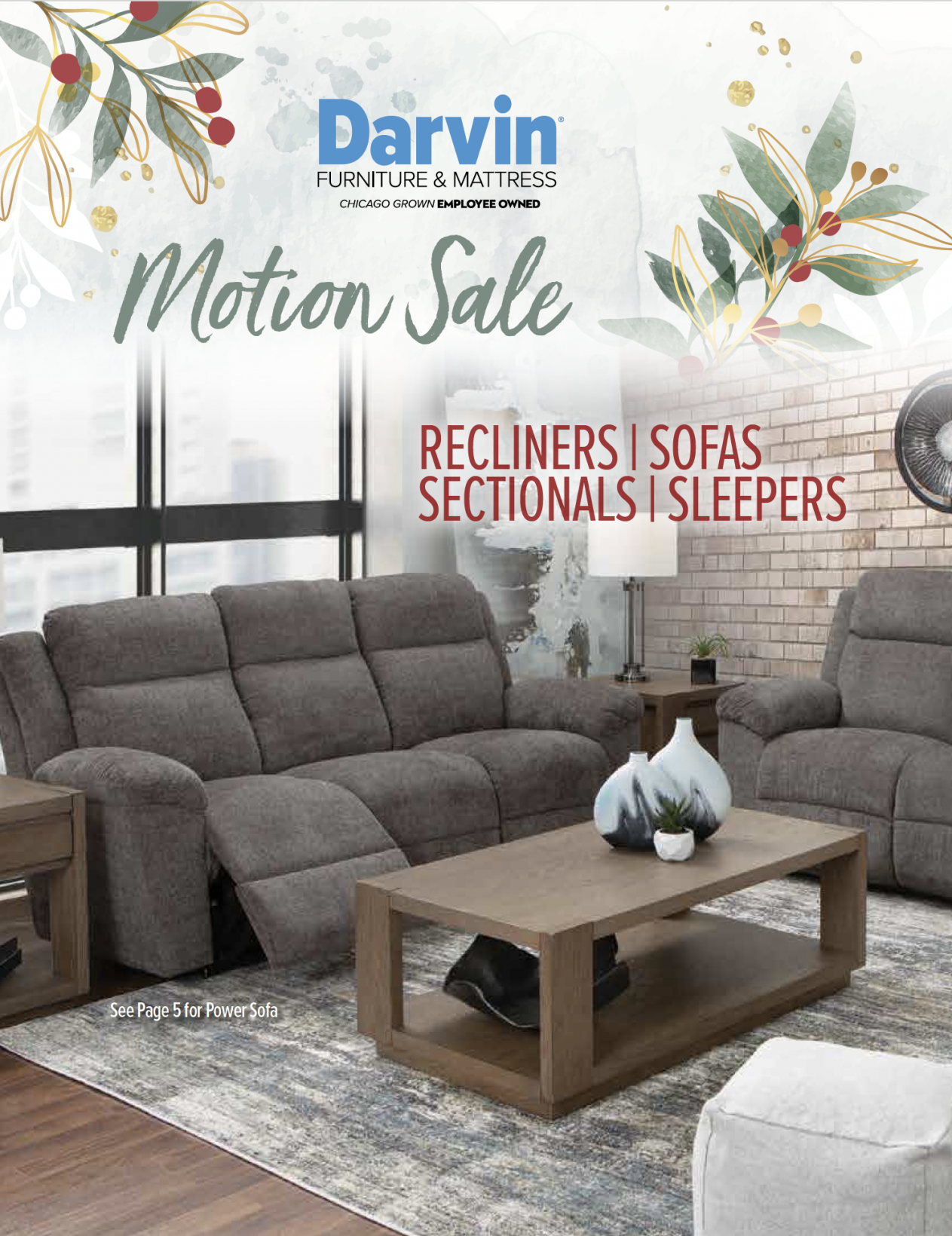 With Darvin's Motion Flipbook, a new digital guide to the company's quality furniture at affordable prices, you can shop for the holidays from the comfort of home.